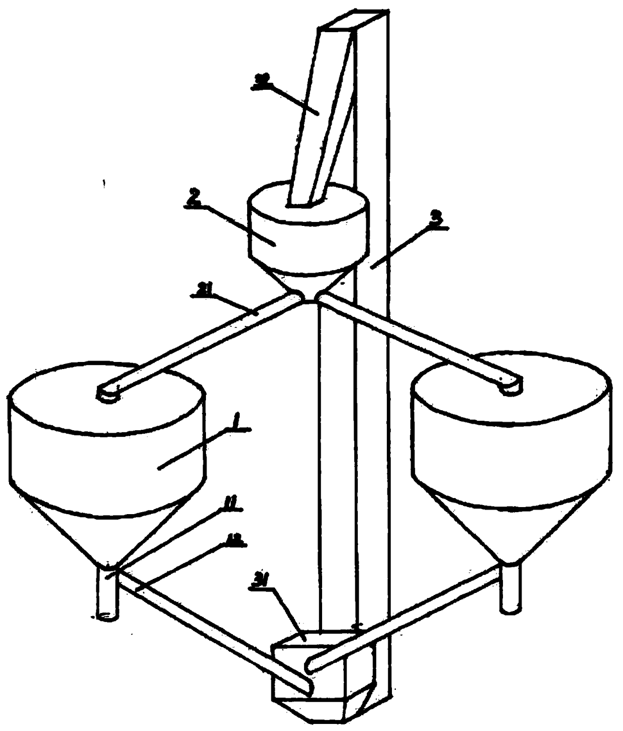 A parallel mixing device