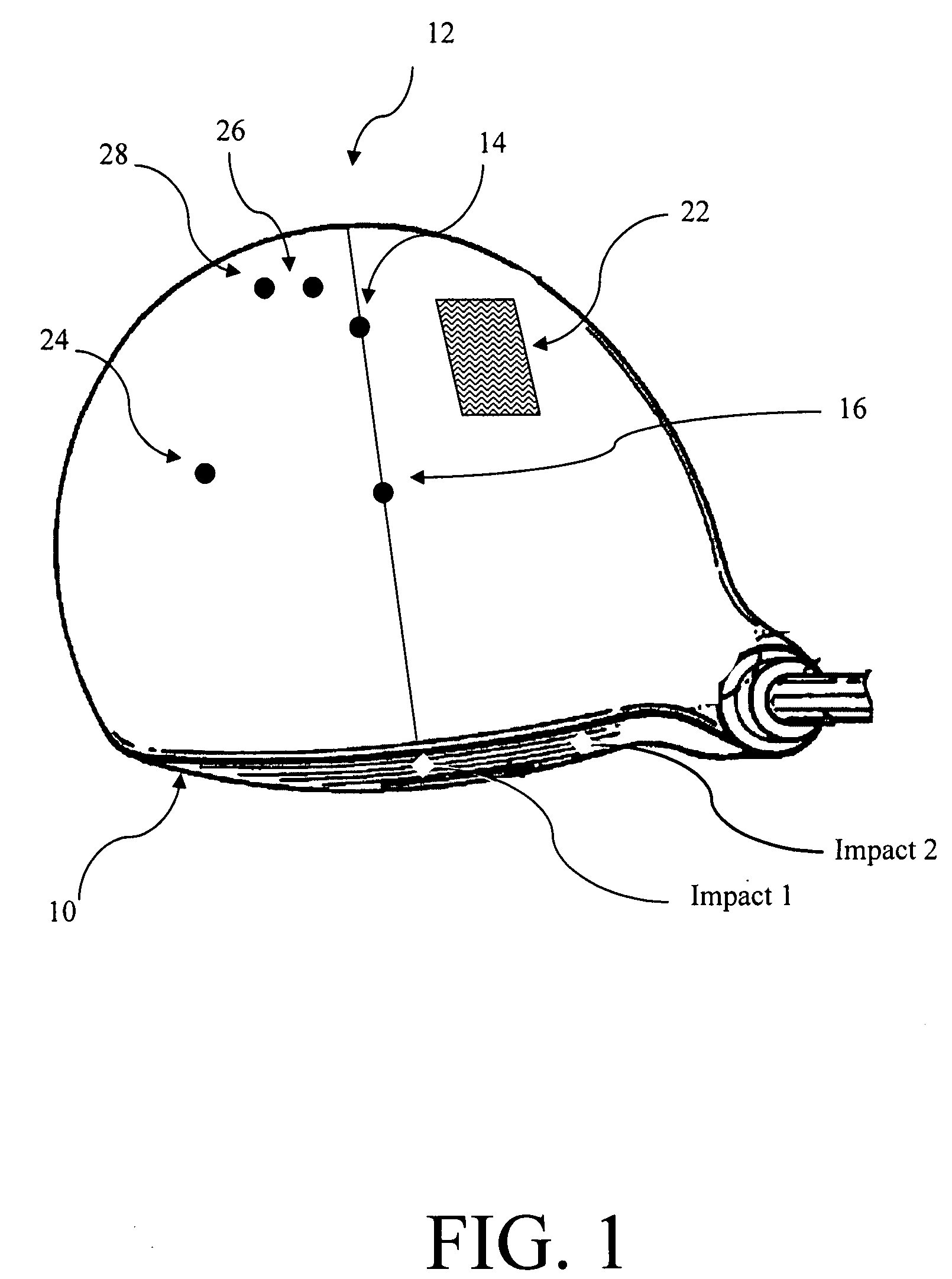 Golf club head comprising a piezoelectric sensor