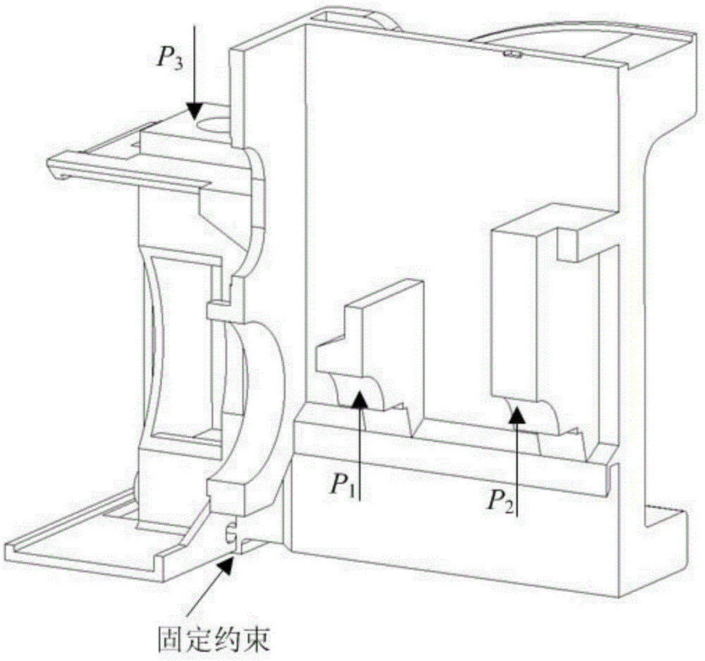 Reliability design method for upper crossbeam of high-speed pressure machine
