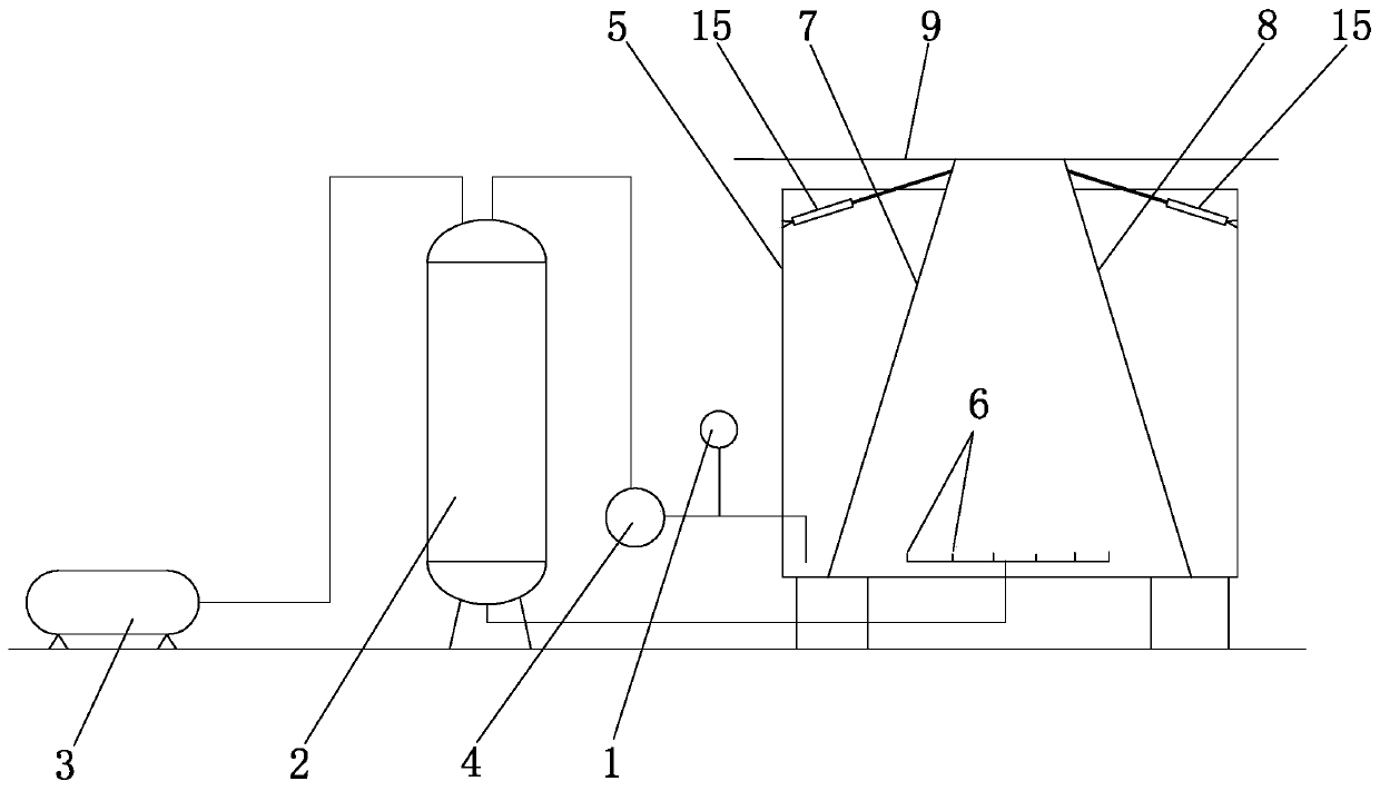 Bed mite elimination system and mite elimination method thereof