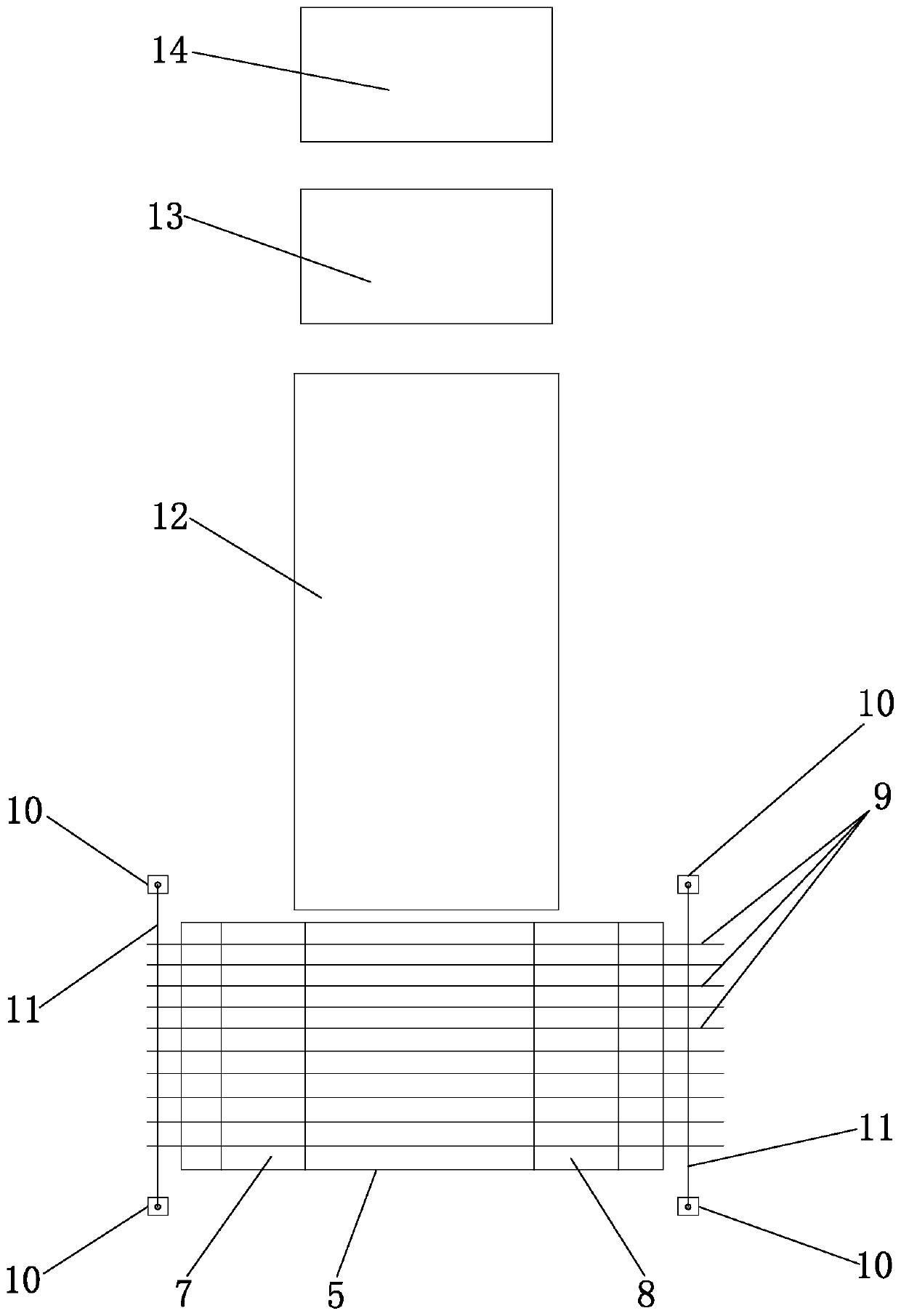 Bed mite elimination system and mite elimination method thereof