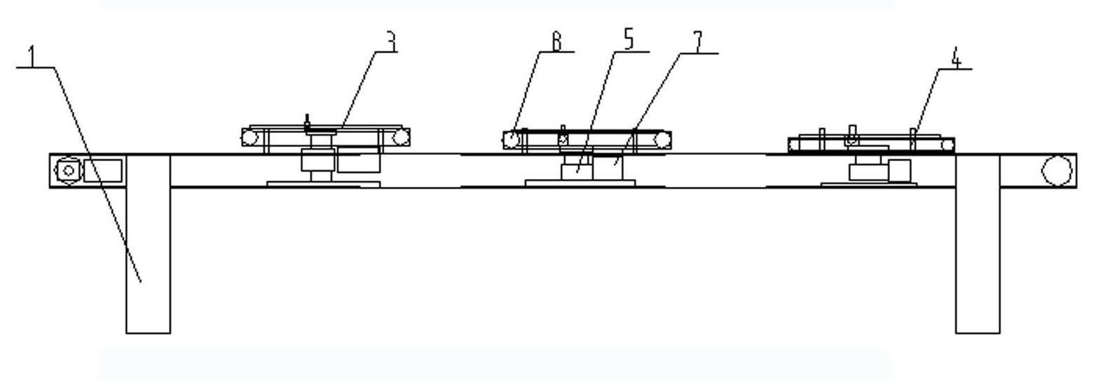 Tobacco bundle head loosening machine