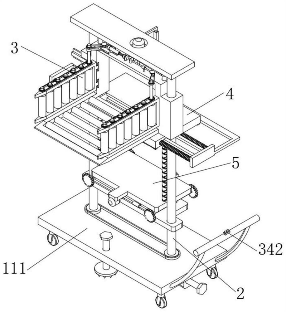 Self-unloading type mechanical automation fragile product unloading device