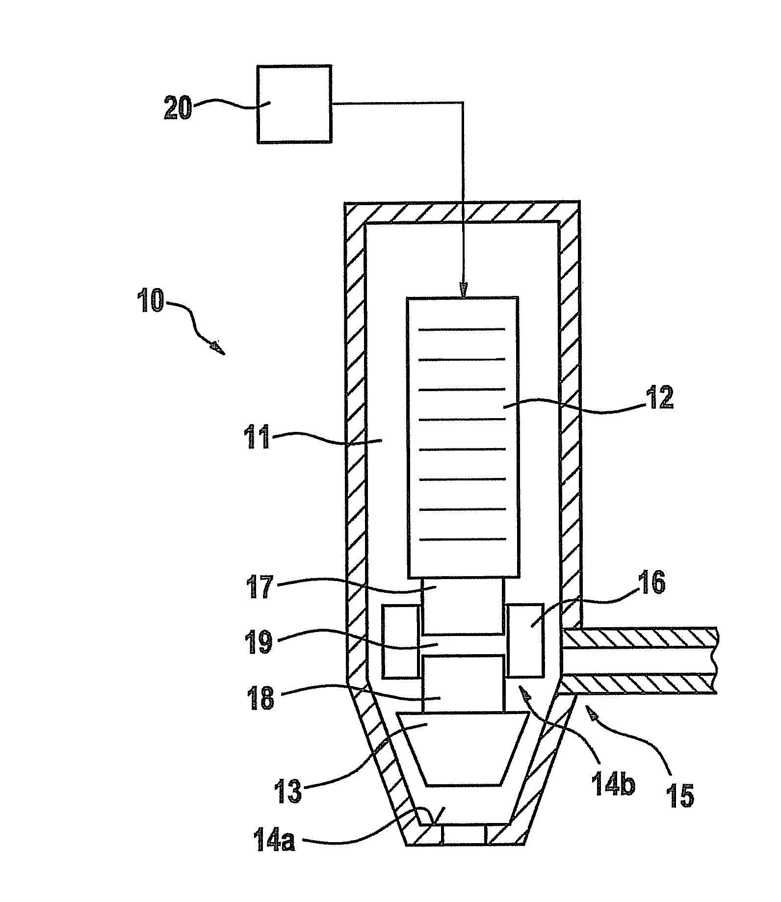 Method for operating an injector