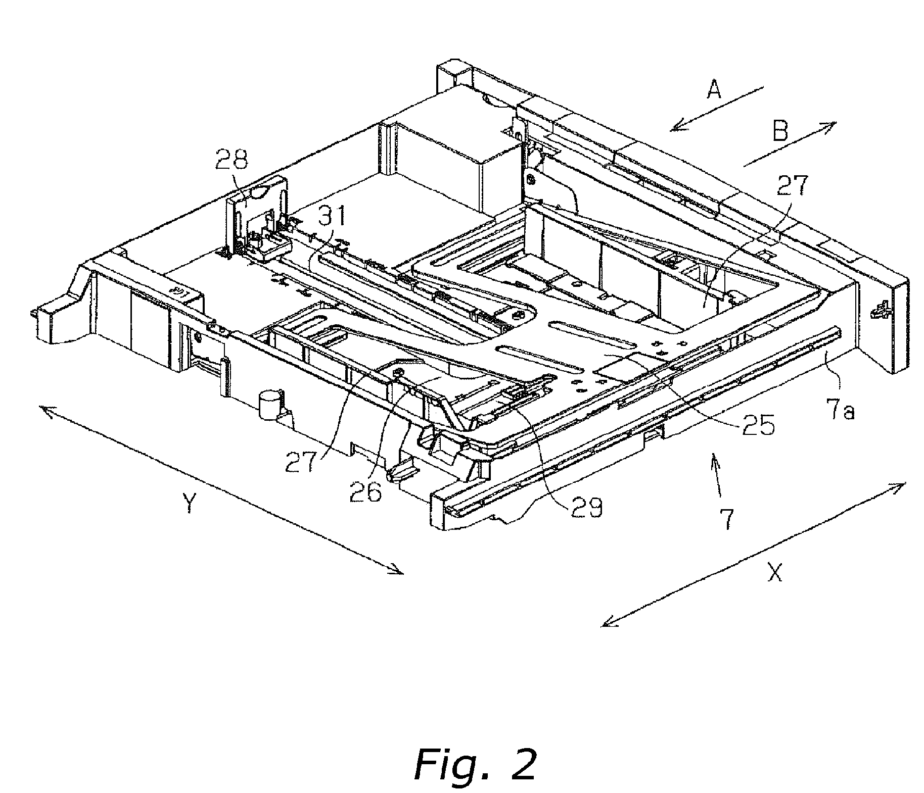 Paper supply device and image forming device equipped with same