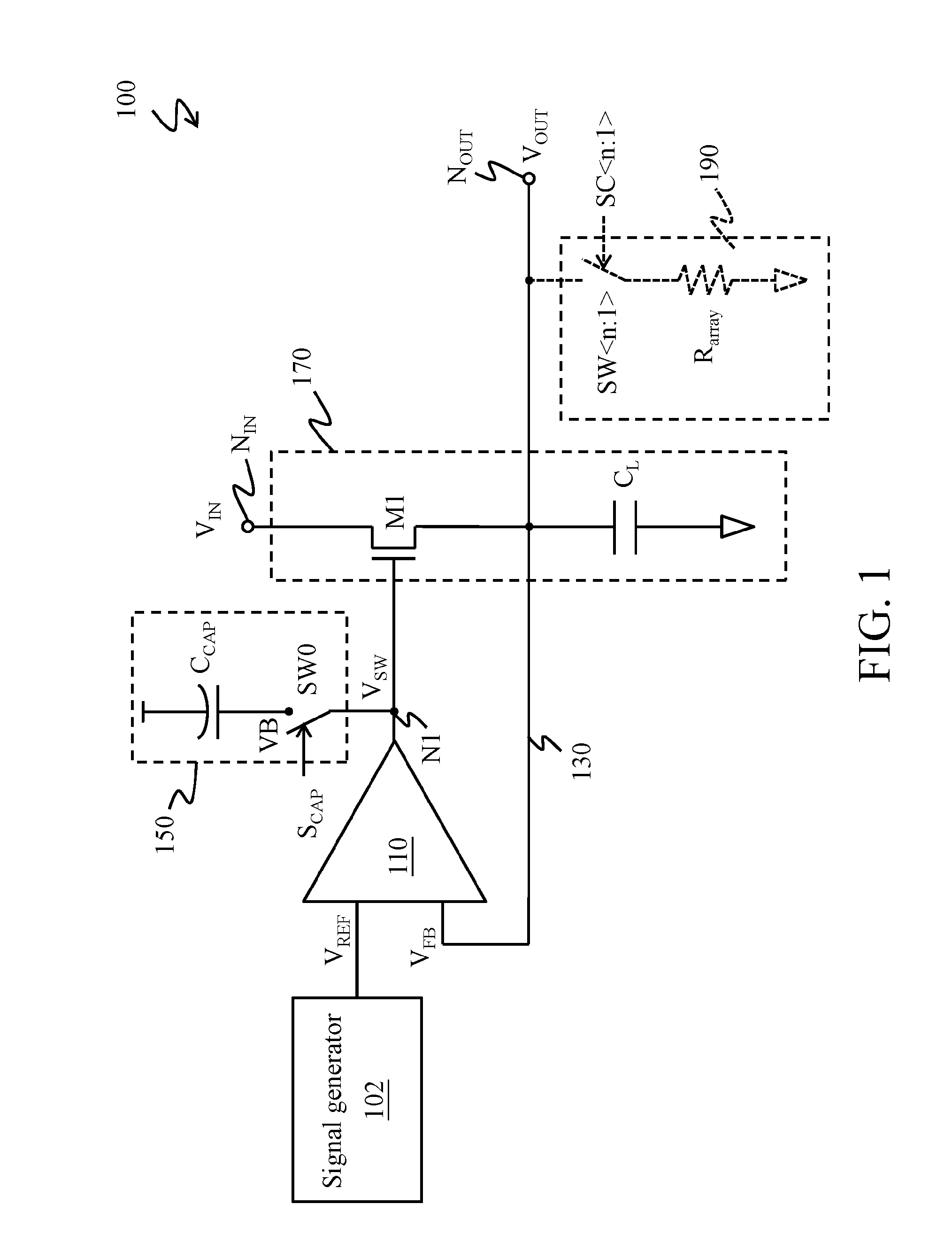 Voltage regulating circuit and method thereof