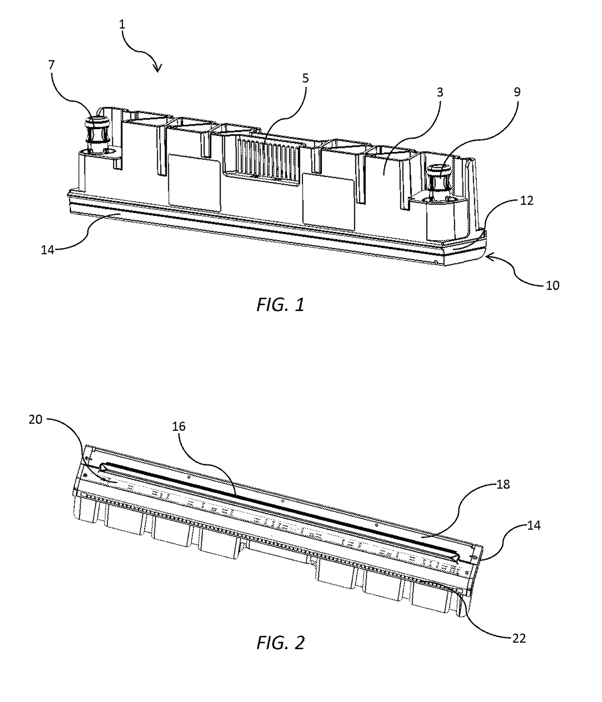 Inkjet printhead with flexible film compliance over fluid outlets