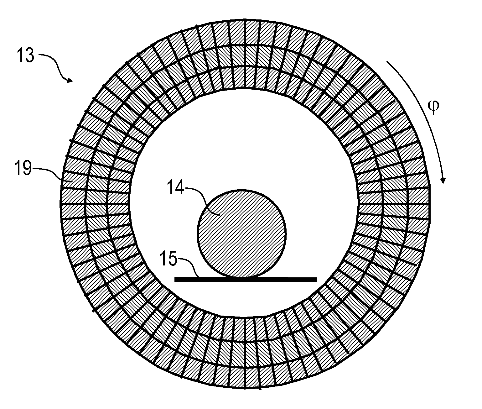Detector arrangement for a tomographic imaging apparatus, particularly for a positron emission tomograph