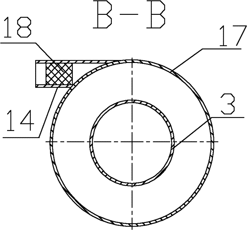 Cyclone water-powder-air separator