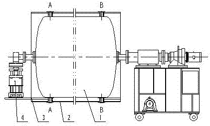 Sleeving method of inner and outer containers of LNG (Liquefied Natural Gas) storage tank