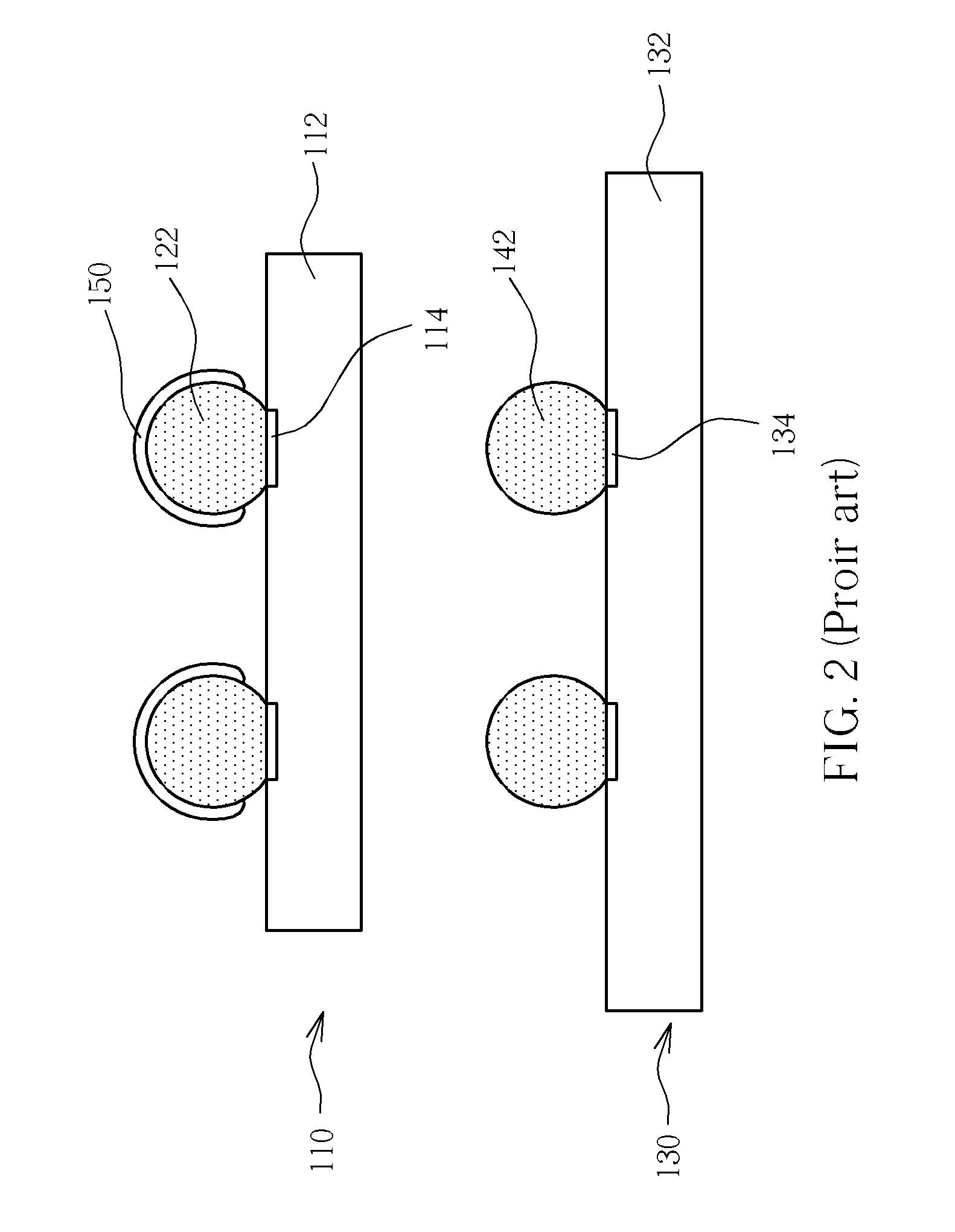 Multi-chip structure and method of assembling chips