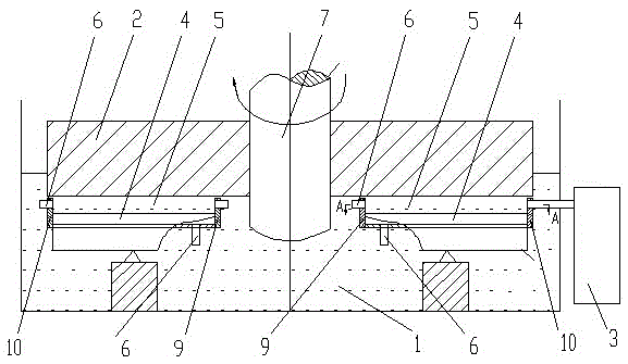 Oil supply method for a hydrodynamic thrust bearing
