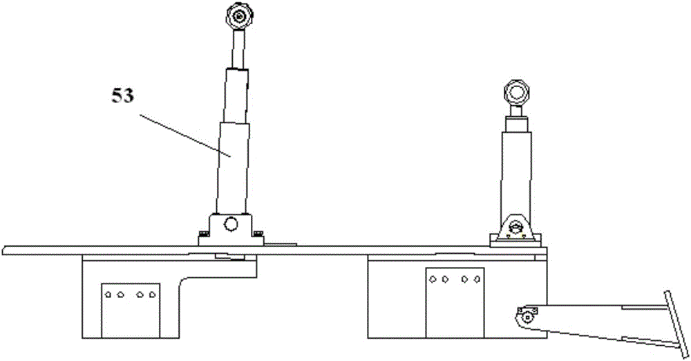 A four-arm fully hydraulic bolt and cable drilling rig