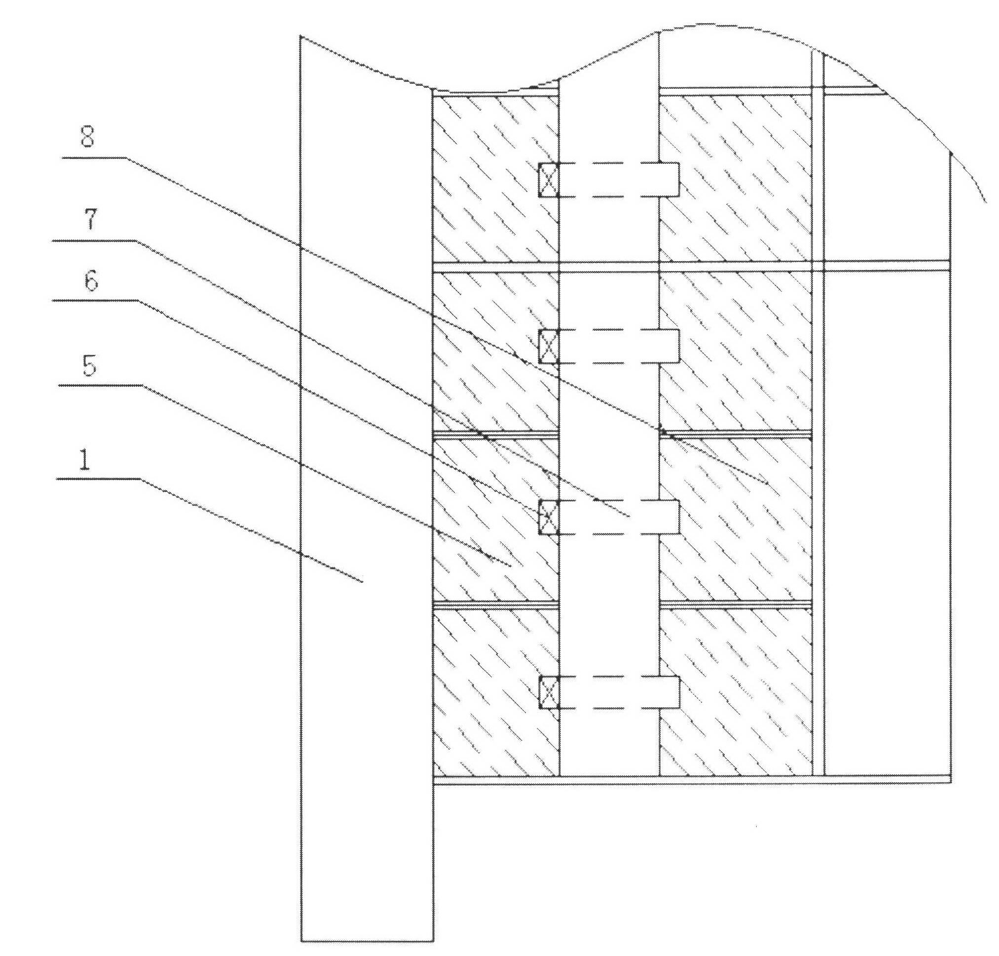 Domestic garbage fermentation bin and domestic garbage fermentation process