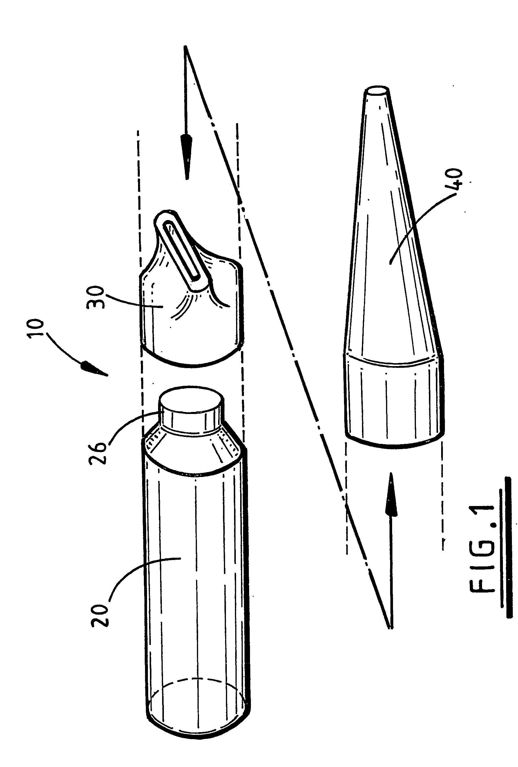 Applicator for tissue adhesive
