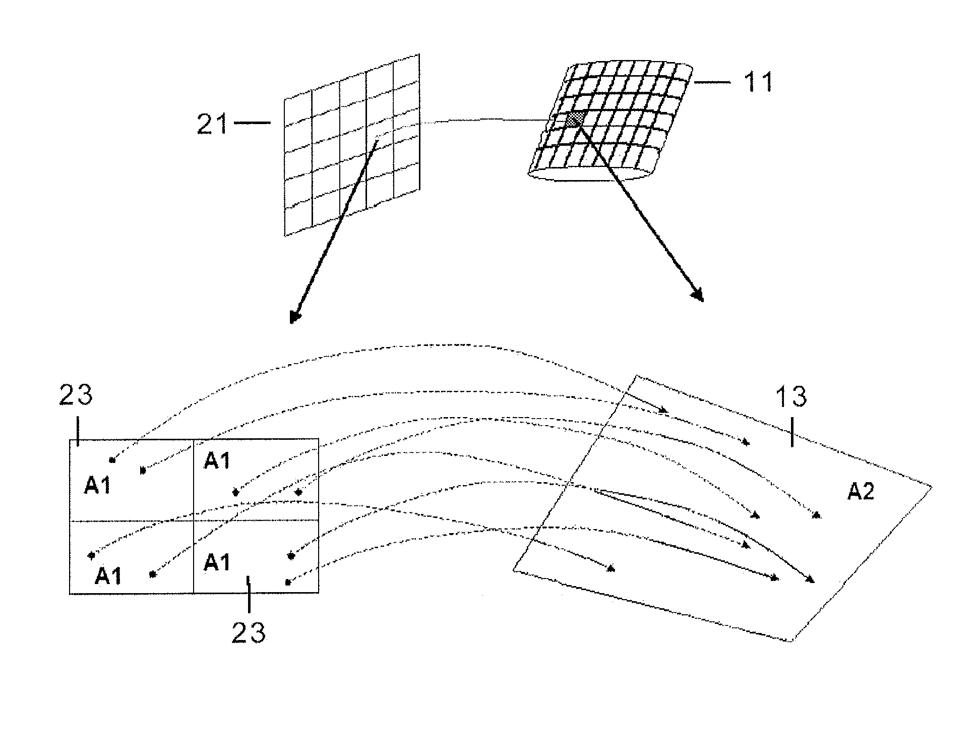 Computer-aided method for predicting particle uptake by a surface of a moving object