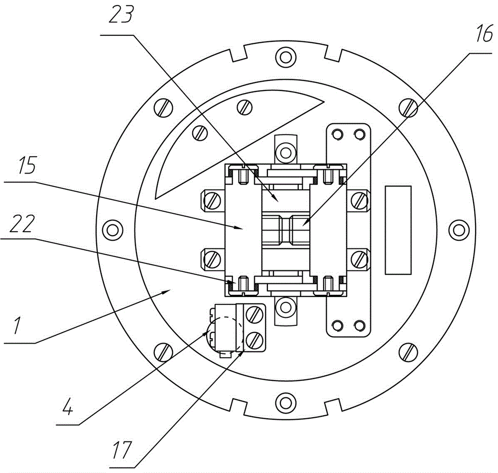 A new type of locking and releasing device for gyro theodolite