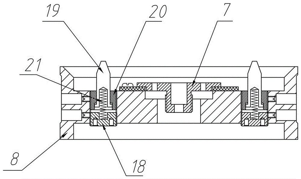 A new type of locking and releasing device for gyro theodolite