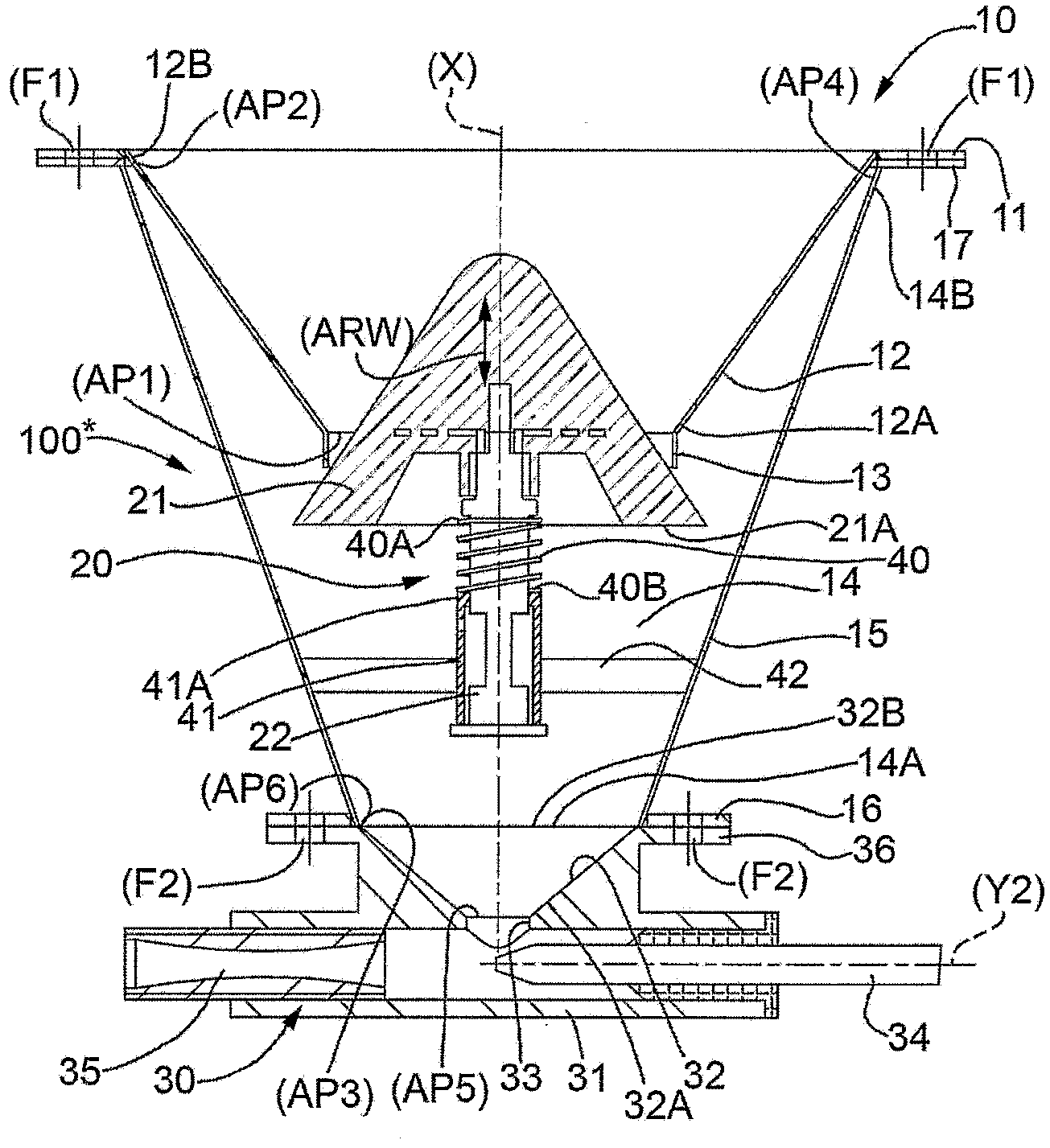 Apparatus, and related method, for the recovering and the pneumatic transportation of dust coming from a filtration system