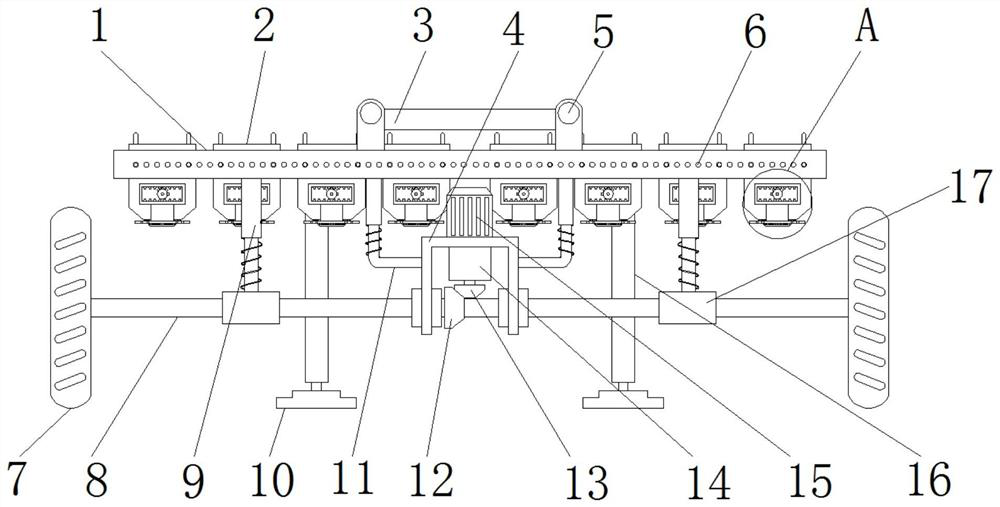 A wide range of wheat and corn precision fertilization equipment and method thereof