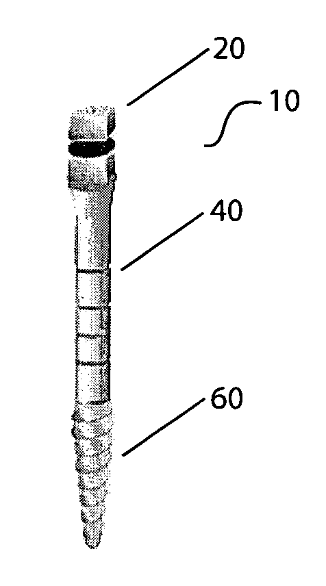 Method of bone expansion and compression for receiving a dental implant using threaded expanders