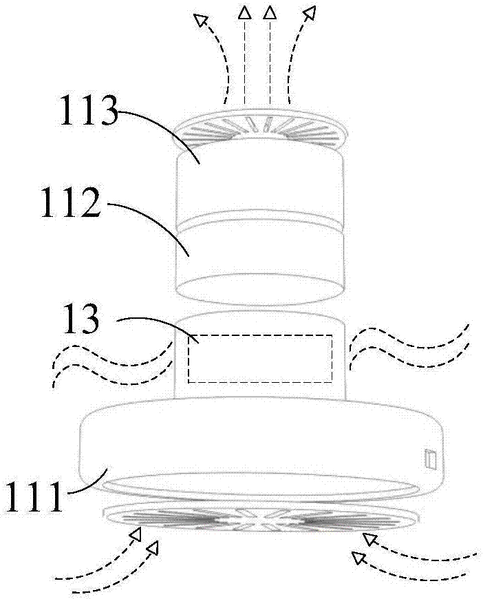 Air purification unit and air purification system