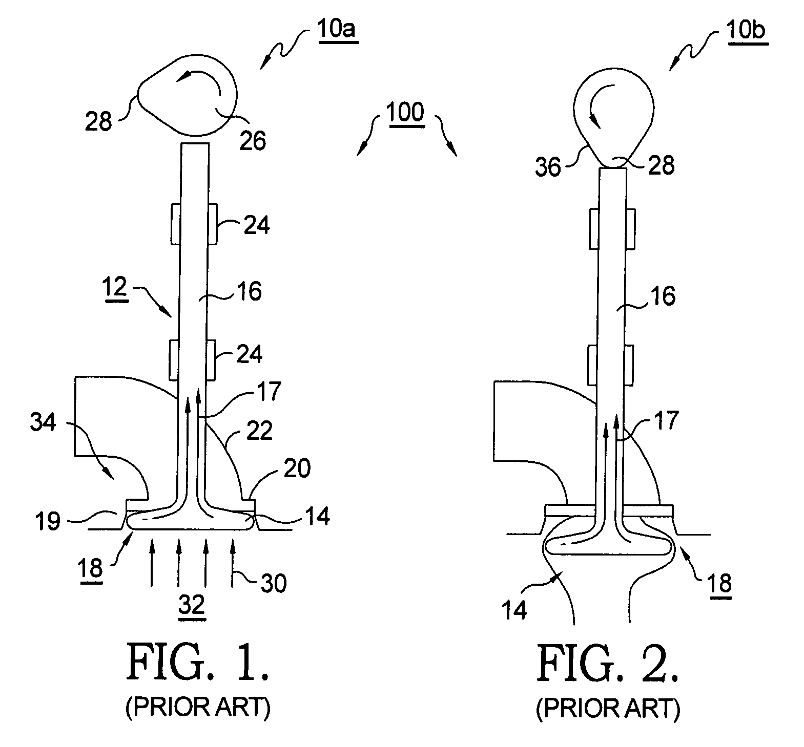Outward-opening gas-exchange valve system for an internal combustion engine