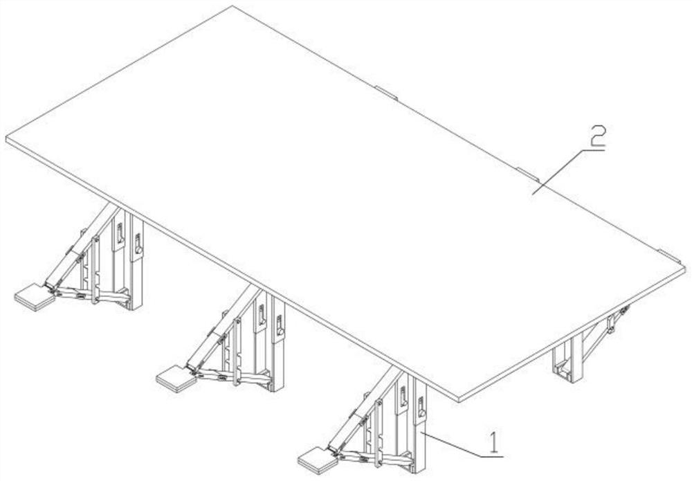 A folding combination table