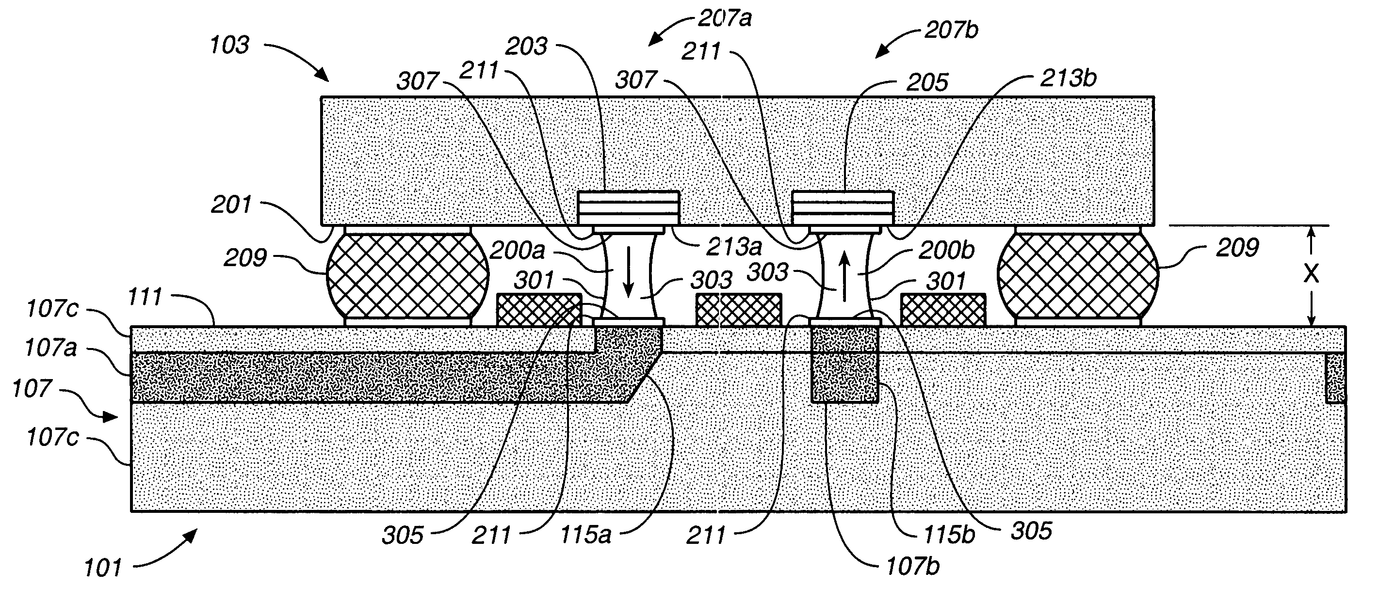 Optical bridge for chip-to-board interconnection and methods of fabrication