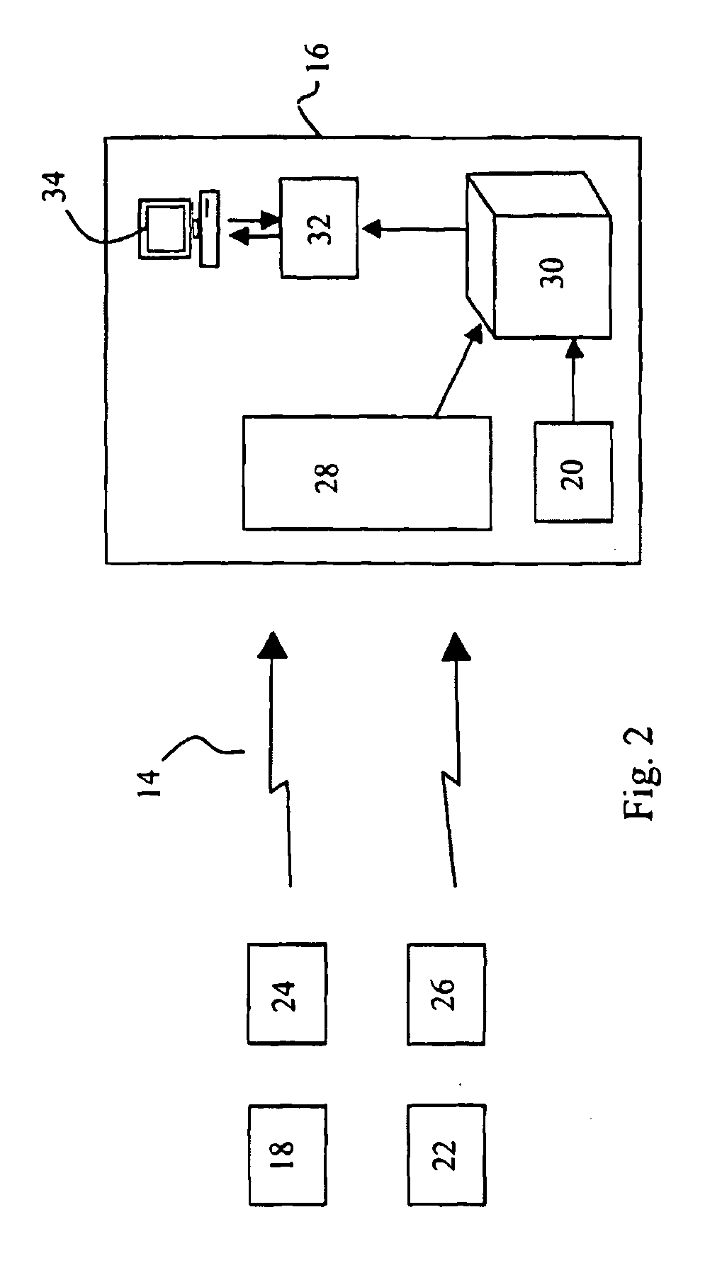 Diagnostic system and method for monitoring a rail system