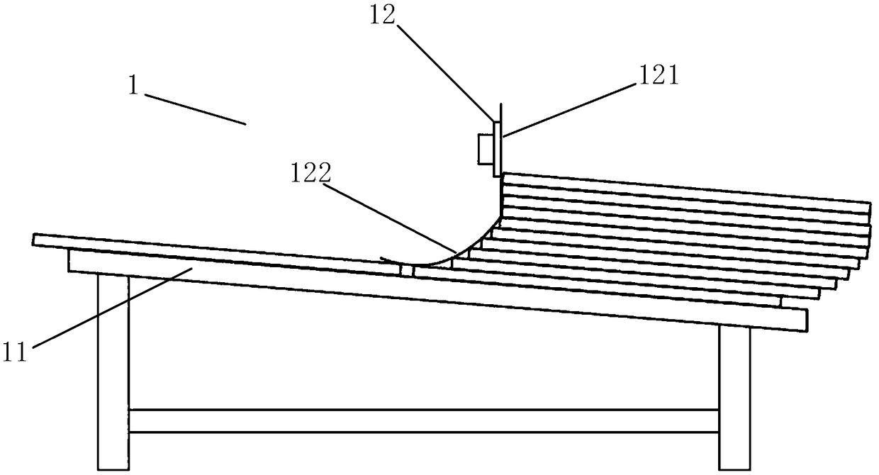 Honeycomb paperboard die cutting production line and production method