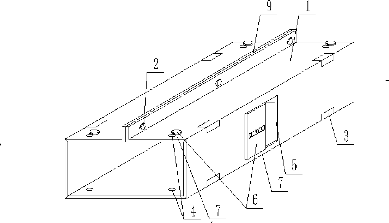 Polyhedron component molding mould