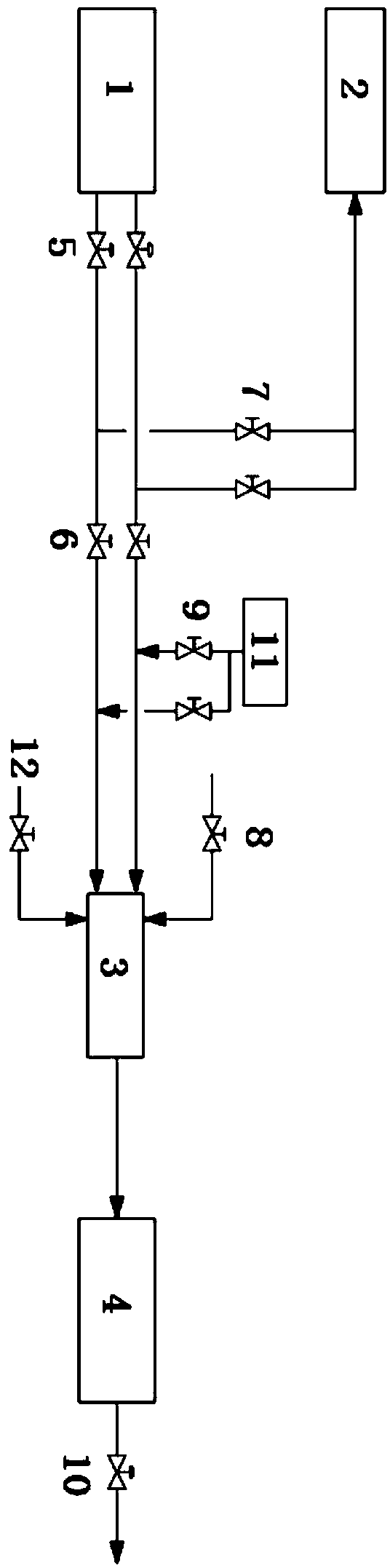 Control method for stable operation of gasification device after shutdown of partial coal pipelines