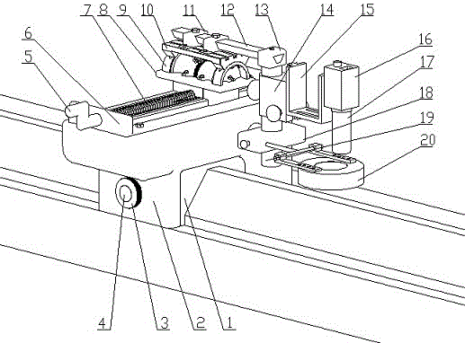 Image capturing device for detecting and analyzing machine tool guiderail surface quality