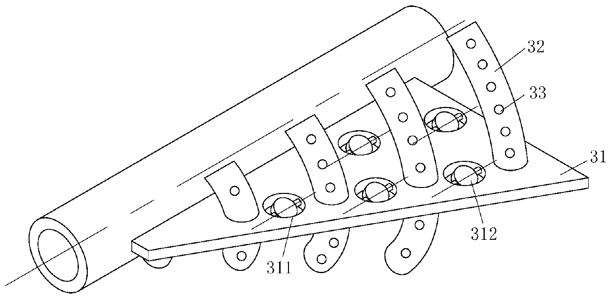 A water-cooled air conditioner evaporator