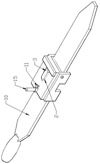 Horizontal auxiliary file correction device for filing and cutting training