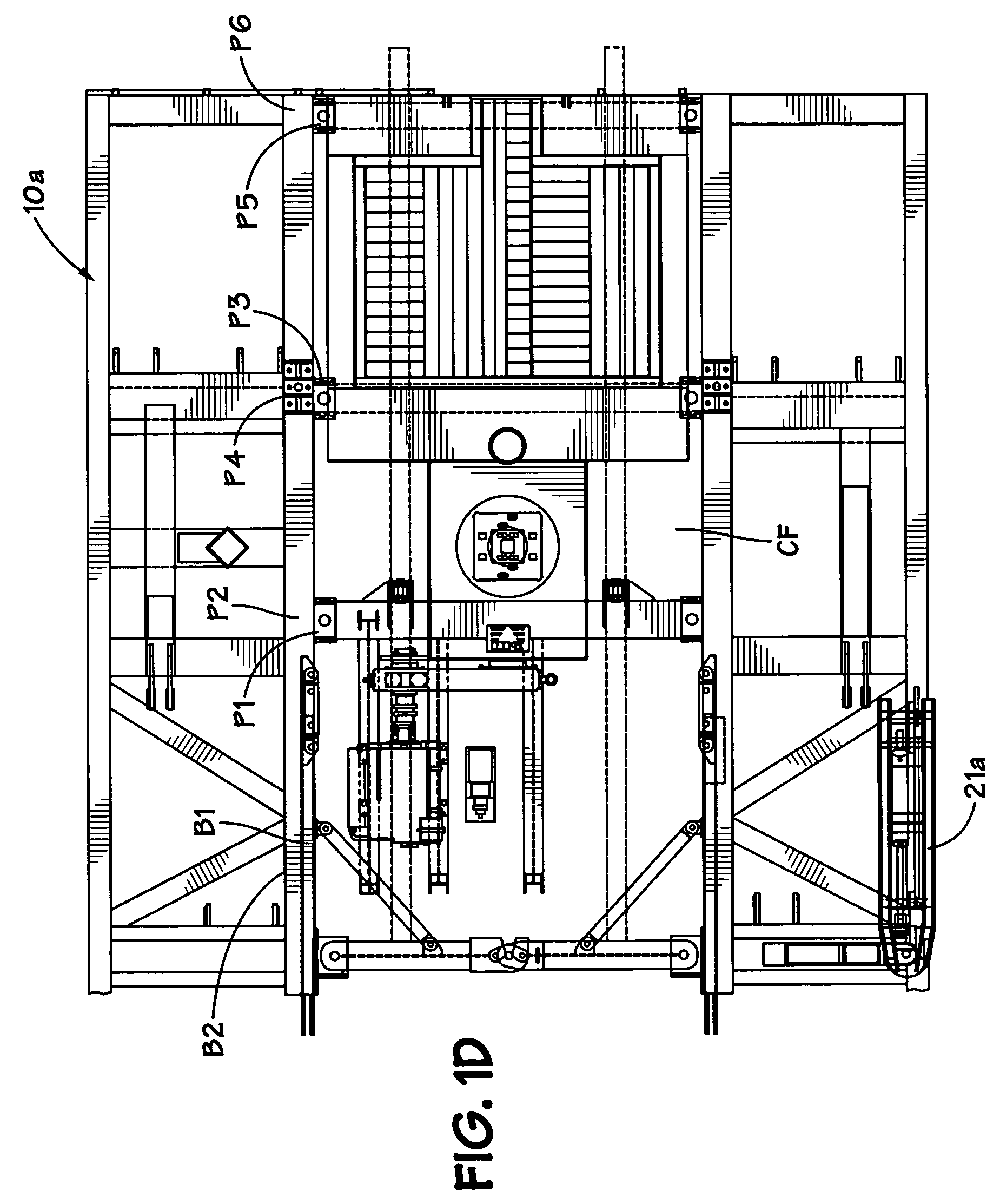 Drilling rig structure installation and methods