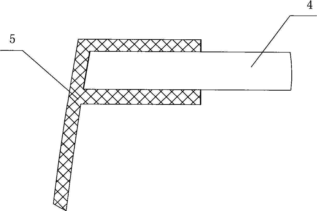 Plate stacking device for bagged materials