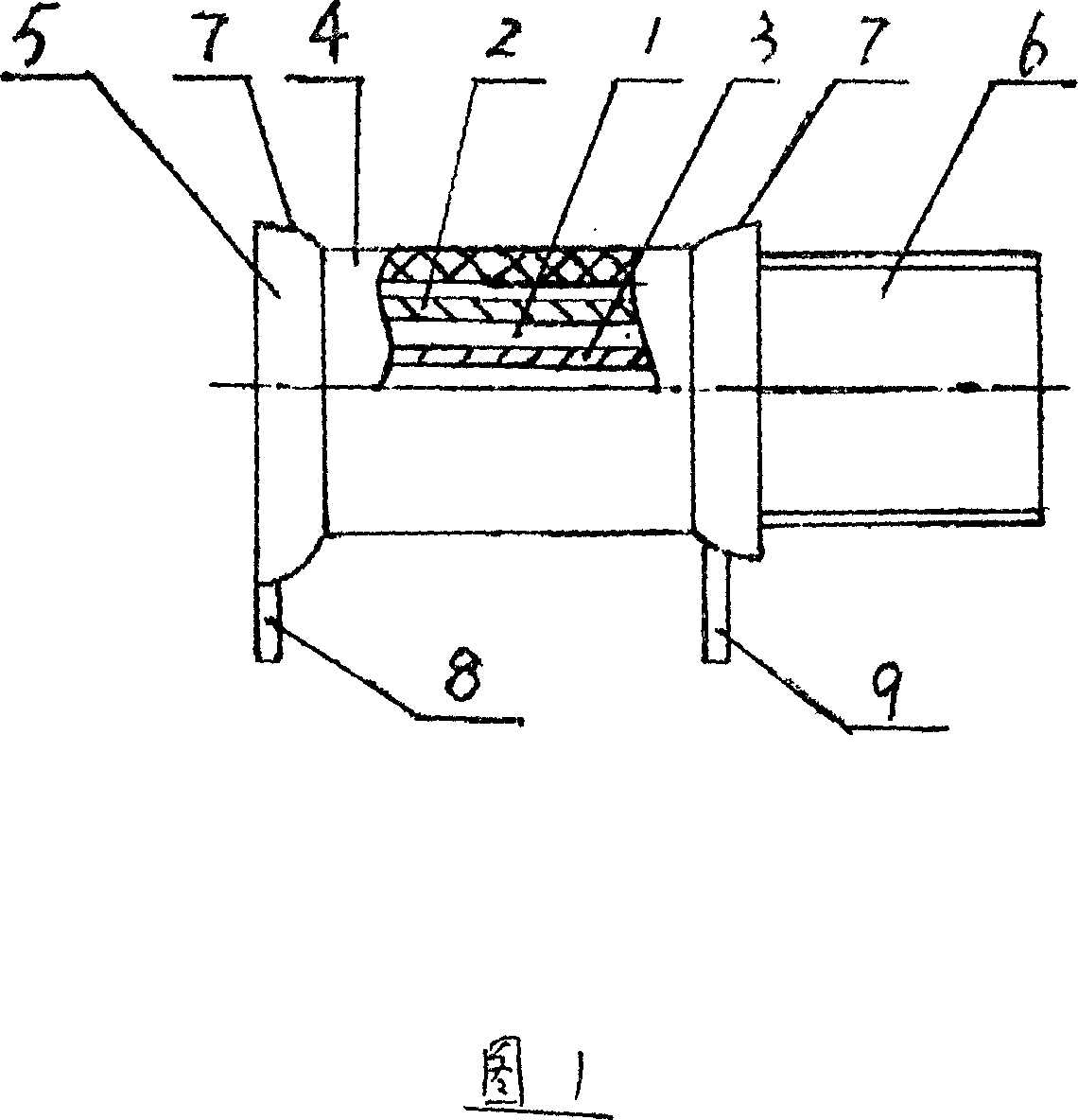 A trimming capacitor of gem medium