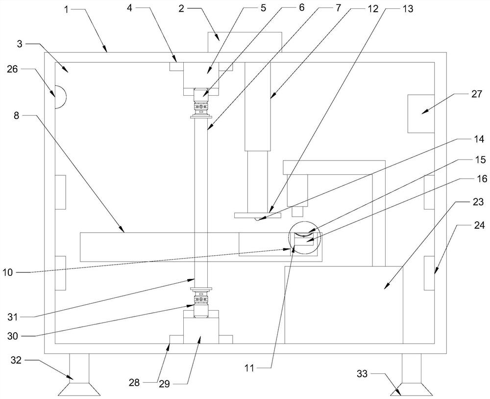 Automatic wafer positioning device