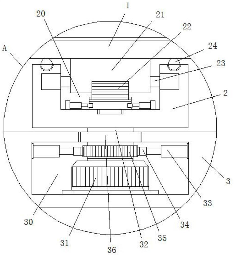 Information display device for computer information engineering