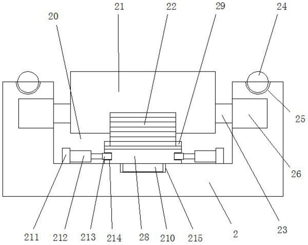 Information display device for computer information engineering