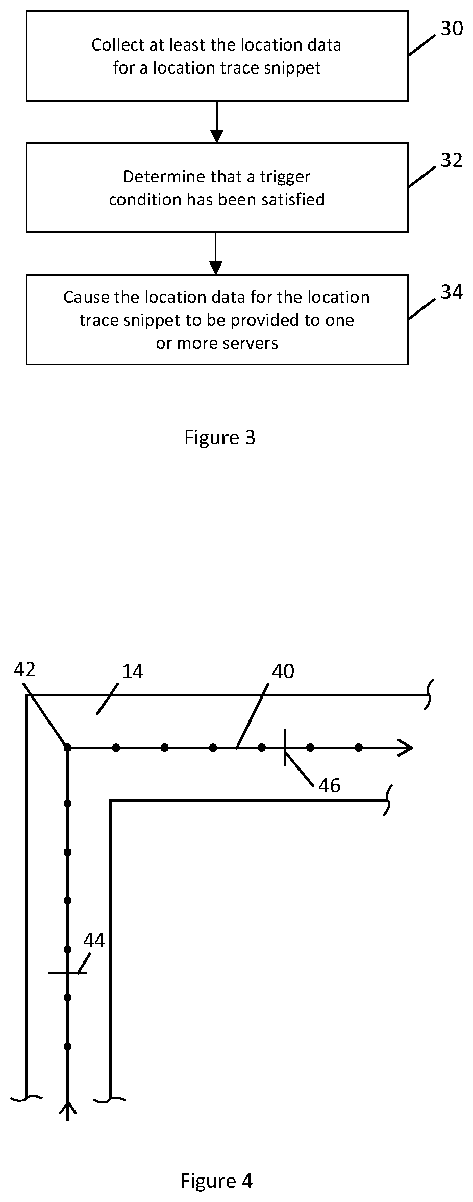 Method and apparatus for defining a navigable area of an indoor space using location trace snippets