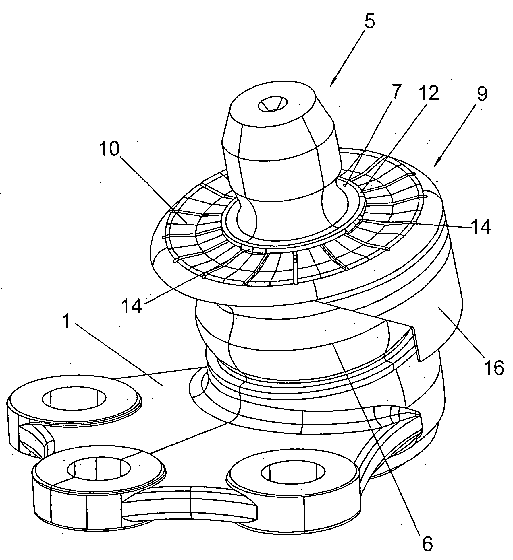 Knuckle with thermal protector