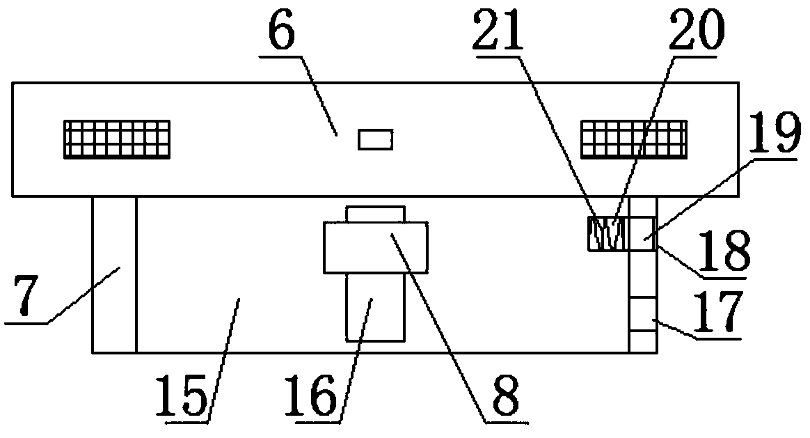 Cooling device for tea production