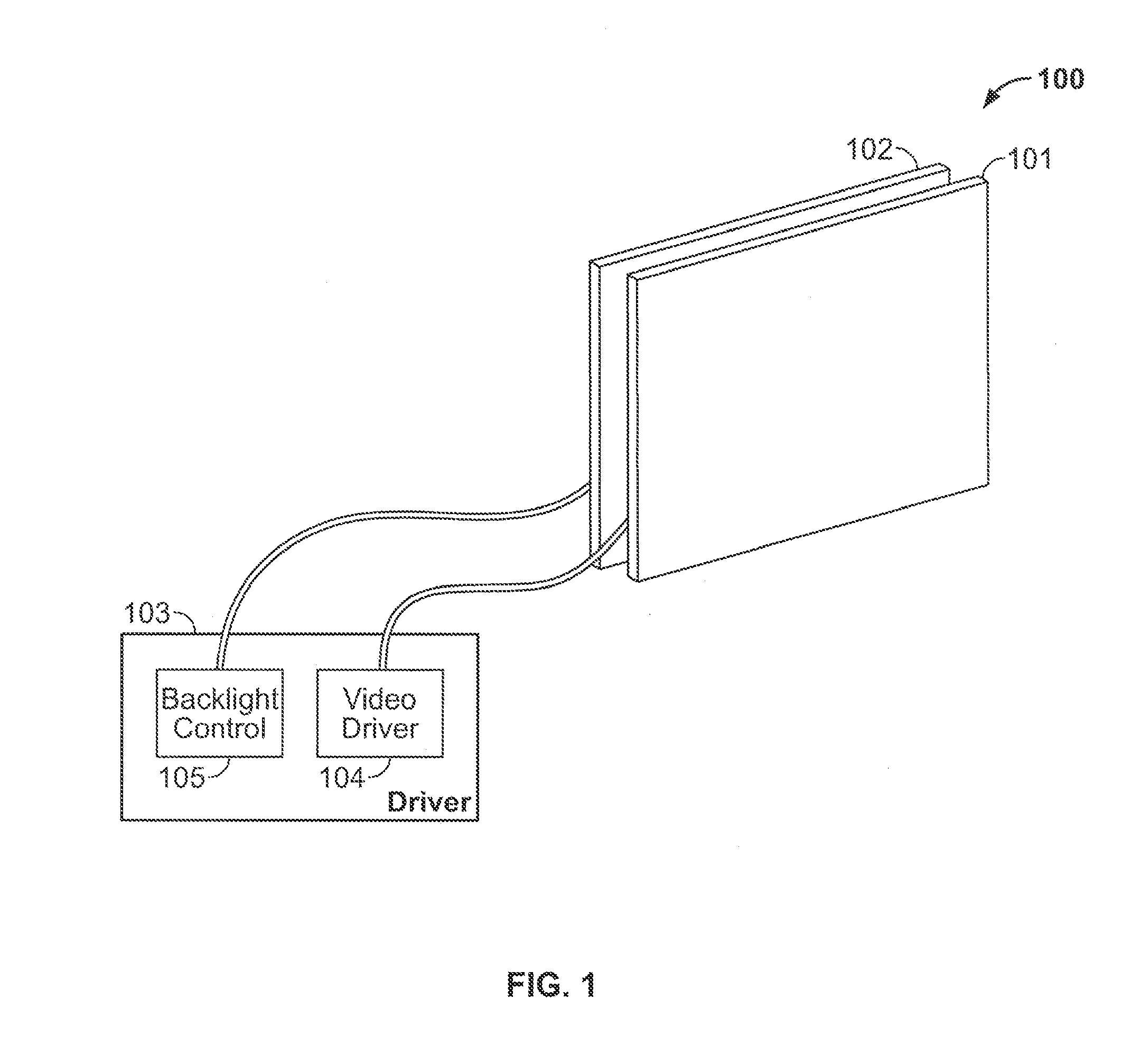 Pulse-width modulation control for backlighting of a video display