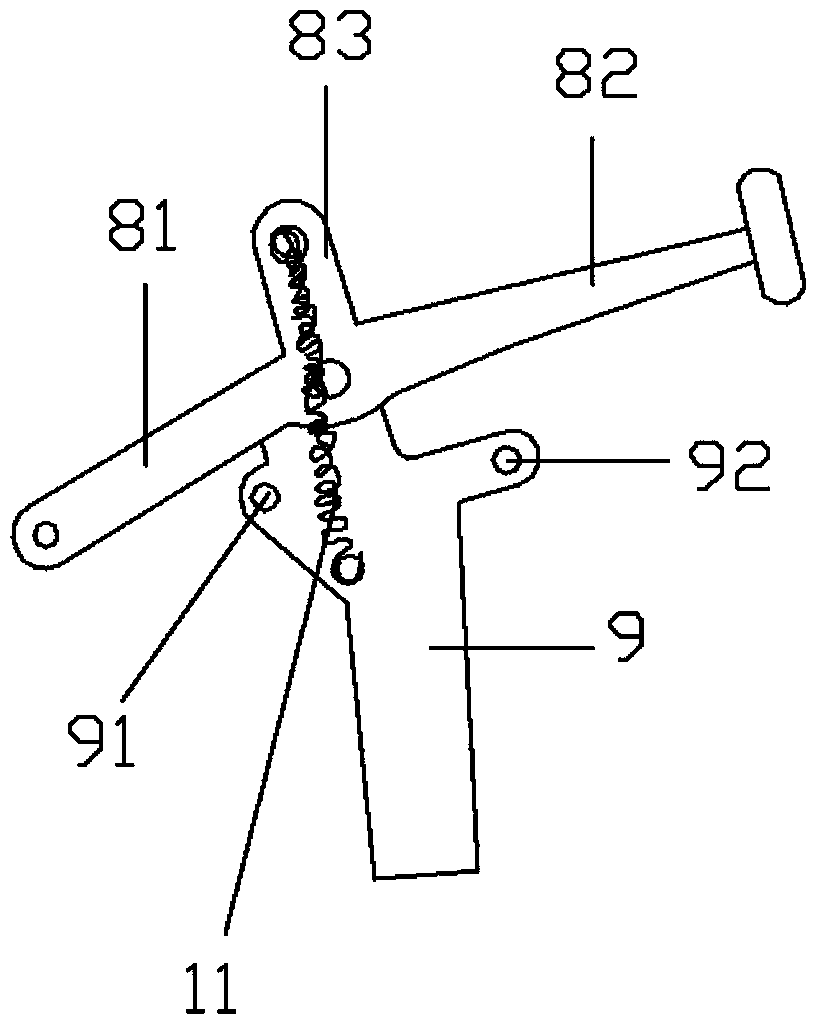 External self-cleaning device for cleaning machine