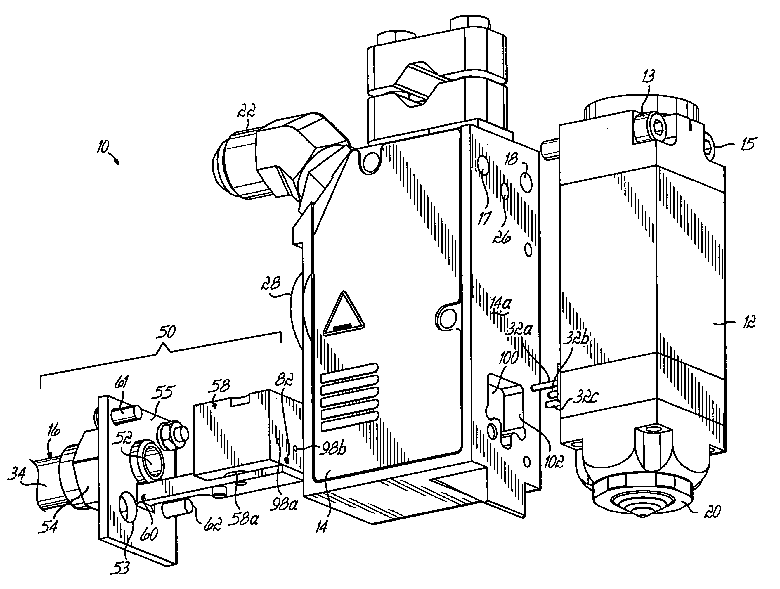 Liquid dispensing system having a modular cord set