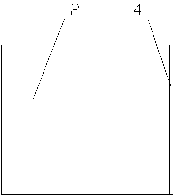 Supporting device for L-shaped panels different in specification