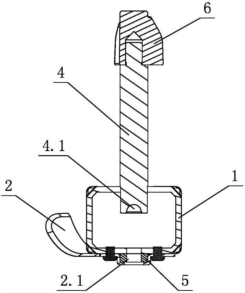 A mixing knife assembly